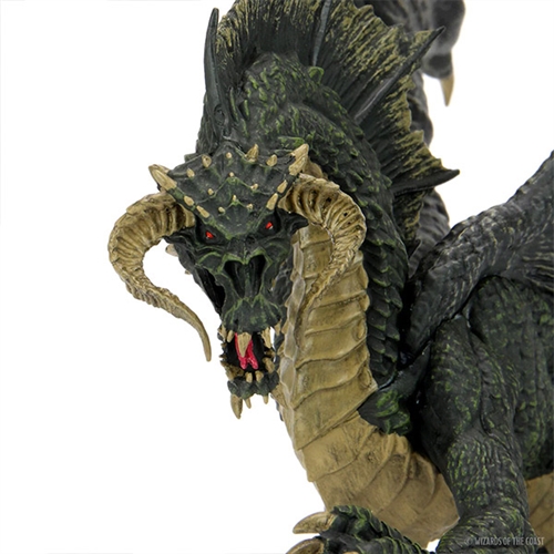 DnD - Adult Black Dragon - Icons of the Realms Premium DnD Figur